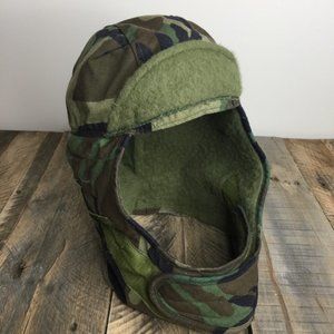 Vintage US Army Cap Cold Weather Helmet liner Hat